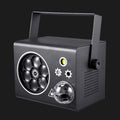 X32 DJ laser light on a dark gray background