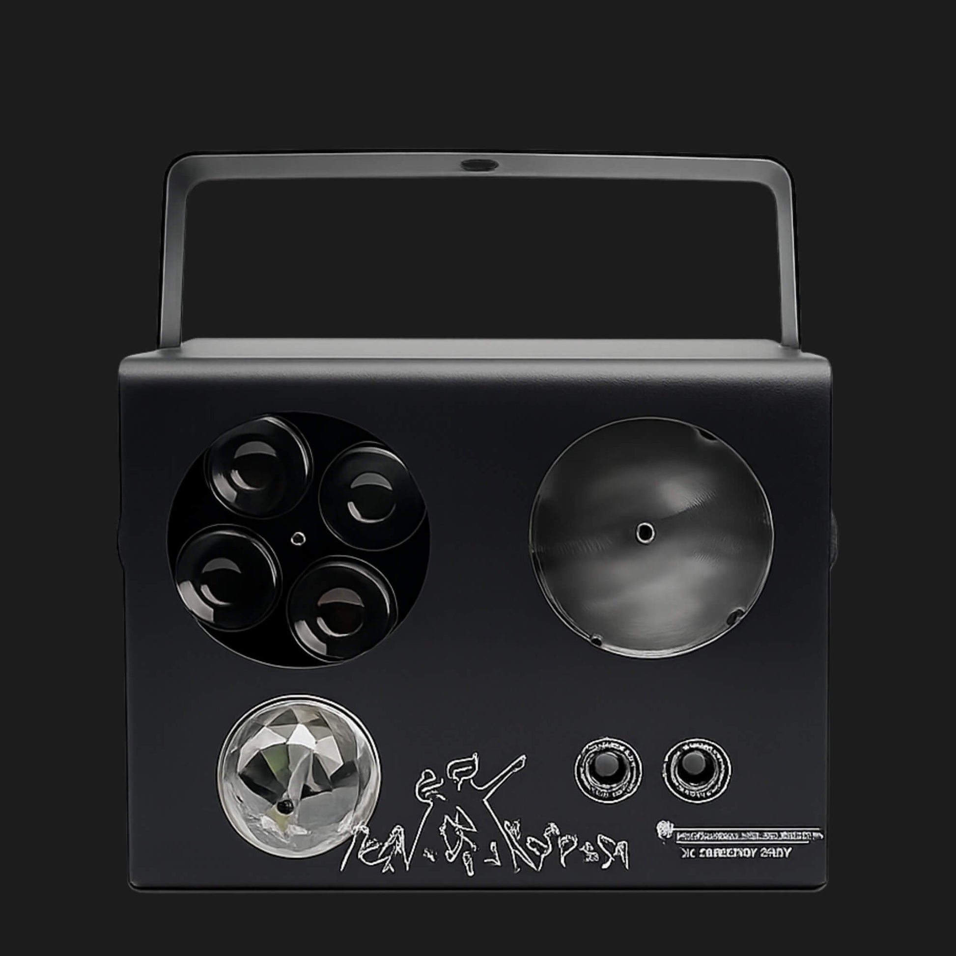 X33 4-in-1 DMX party light front view