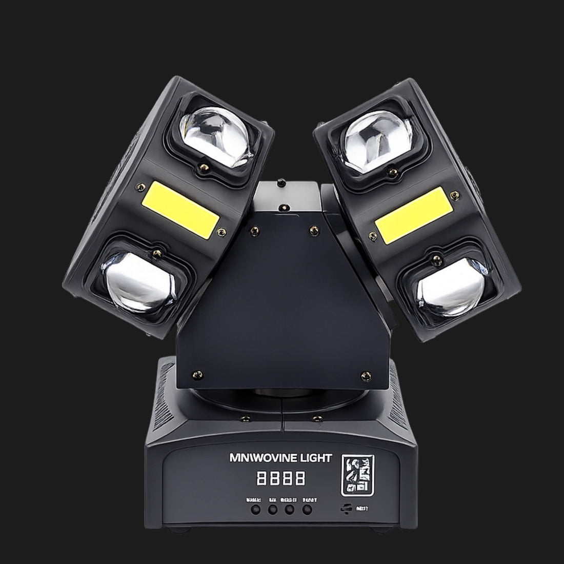 X35 dual moving head DJ light with RGBW beam lenses