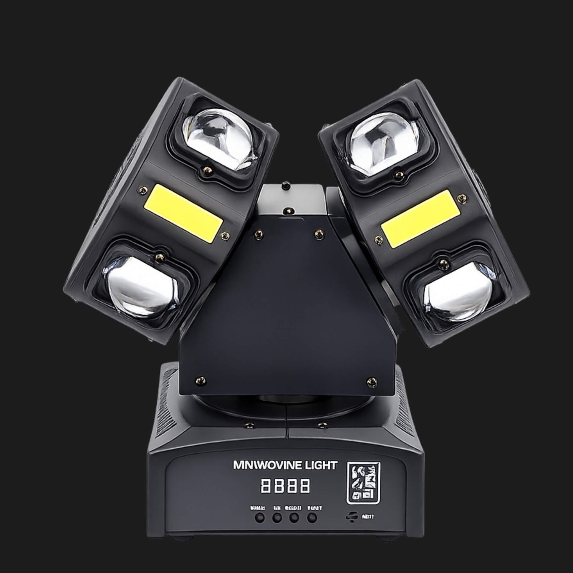X35 dual moving head DJ light with RGBW beam lenses