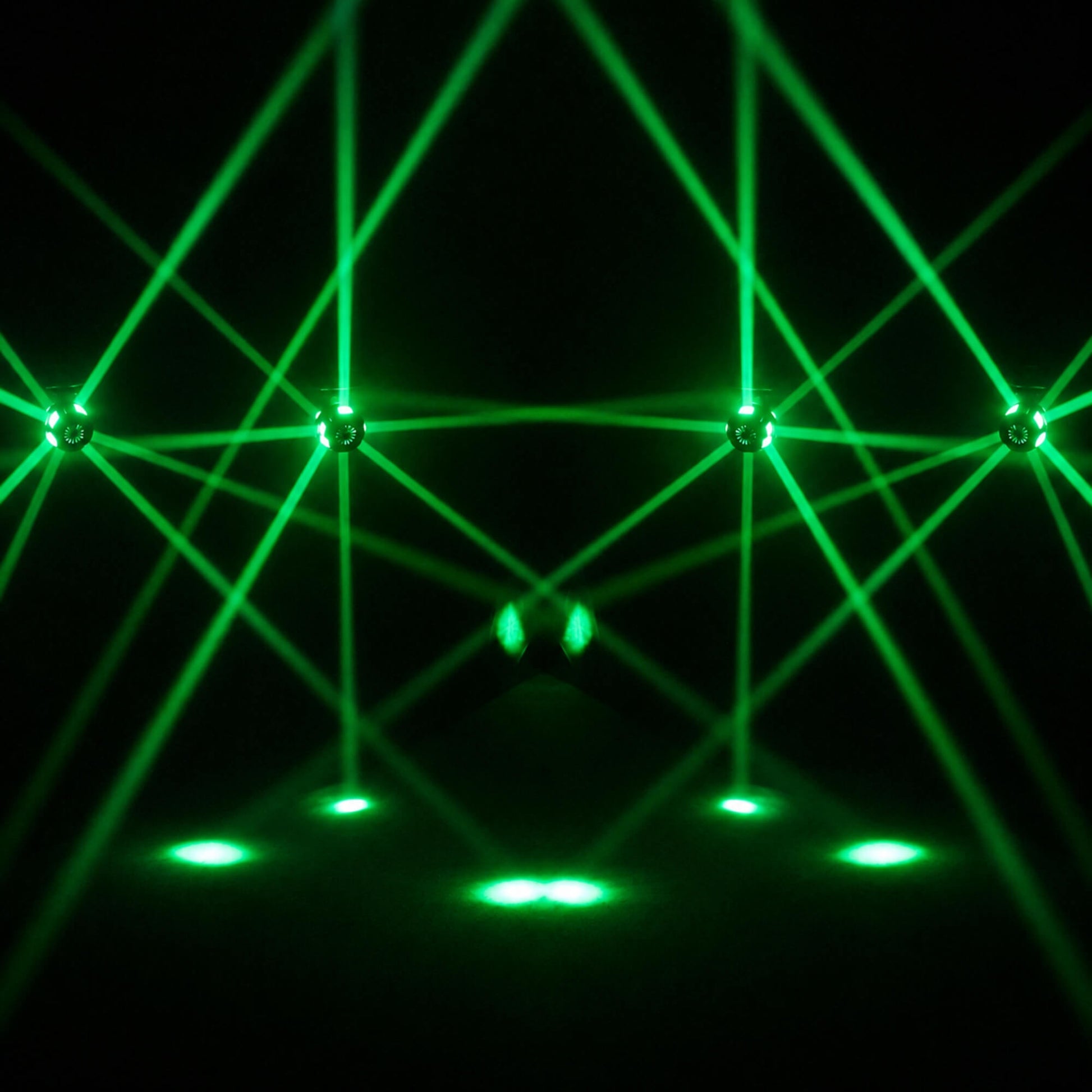 X35 sound-activated party light in operation