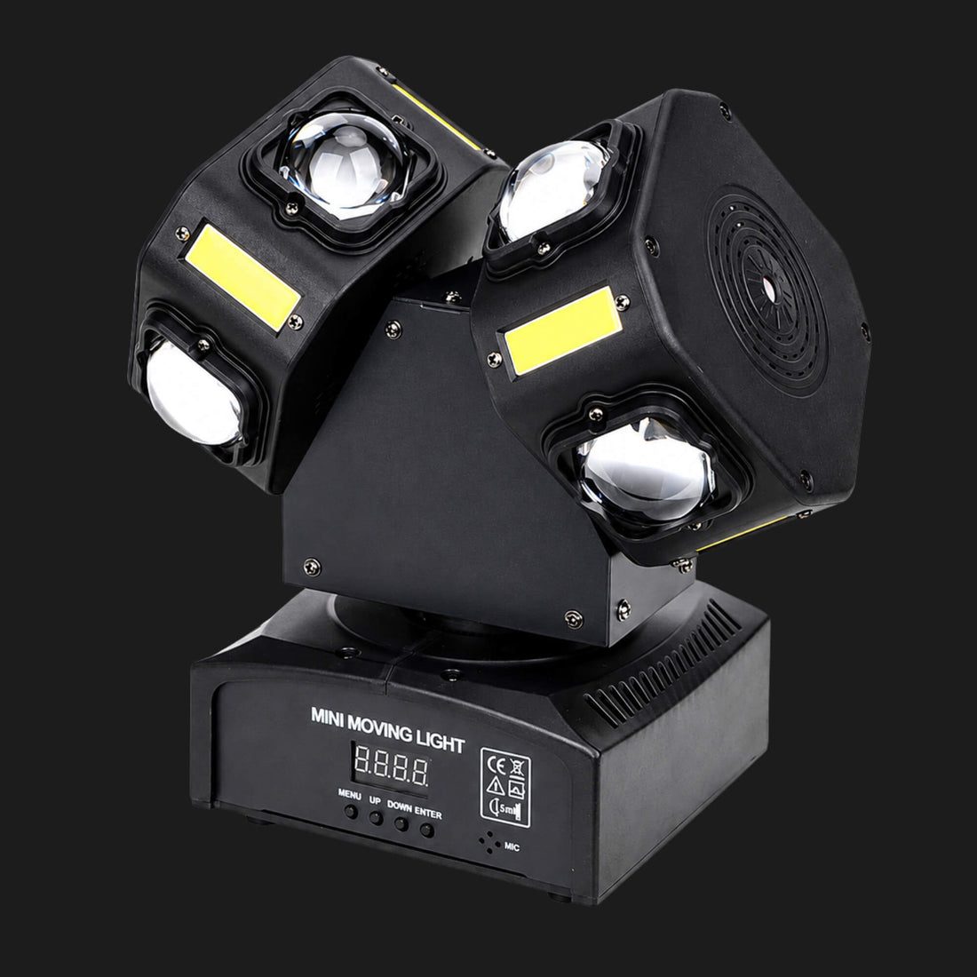 X35 dual moving head DJ light with RGBW beam lenses