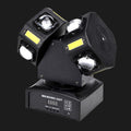 Front view of X35 120W dual moving head light