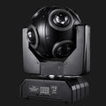X37 8-beam moving head light producing aerial effects