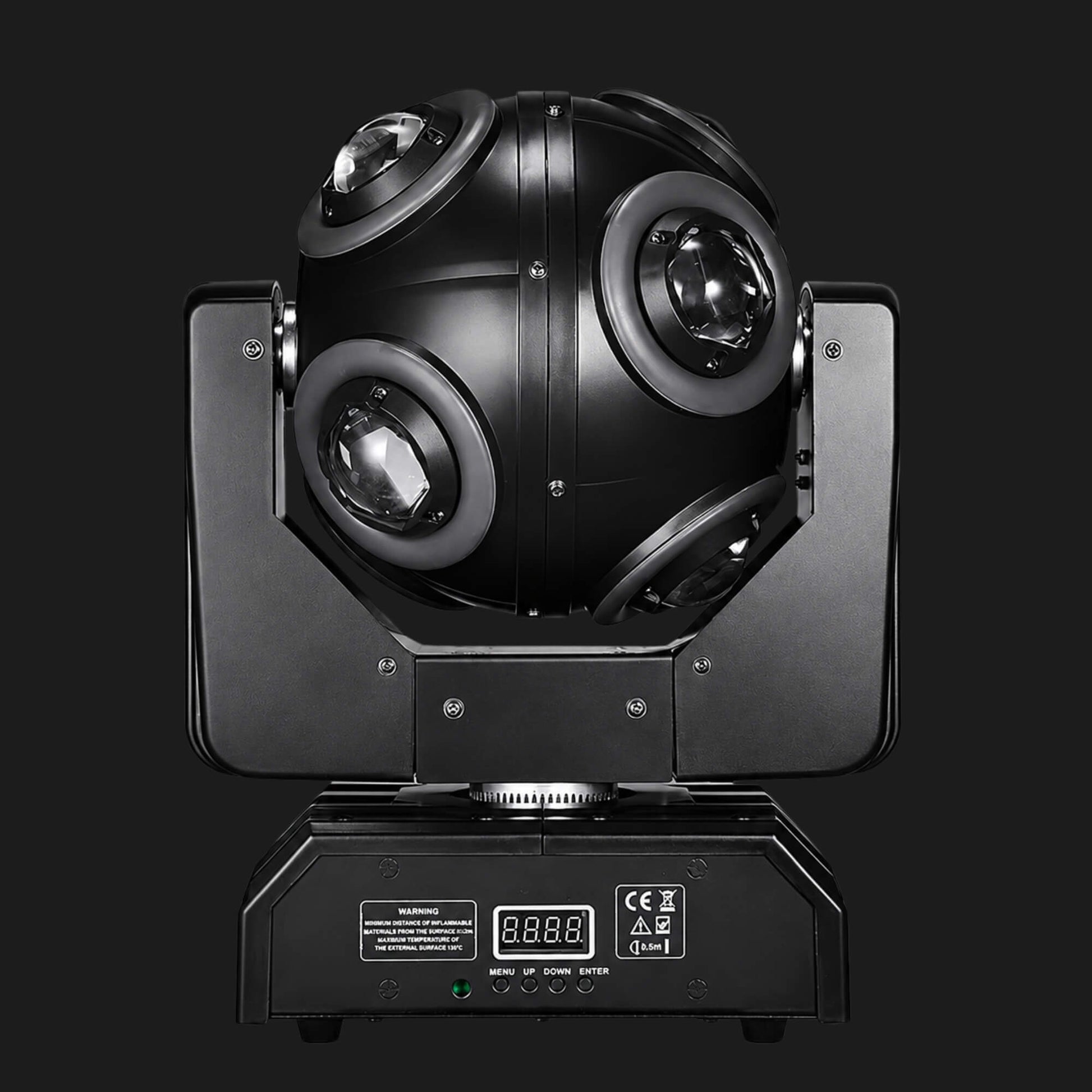 X37 moving head stage light with RGB ring effects