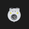 x6 remote control party light handheld use