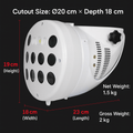 flush-mount party lights ceiling