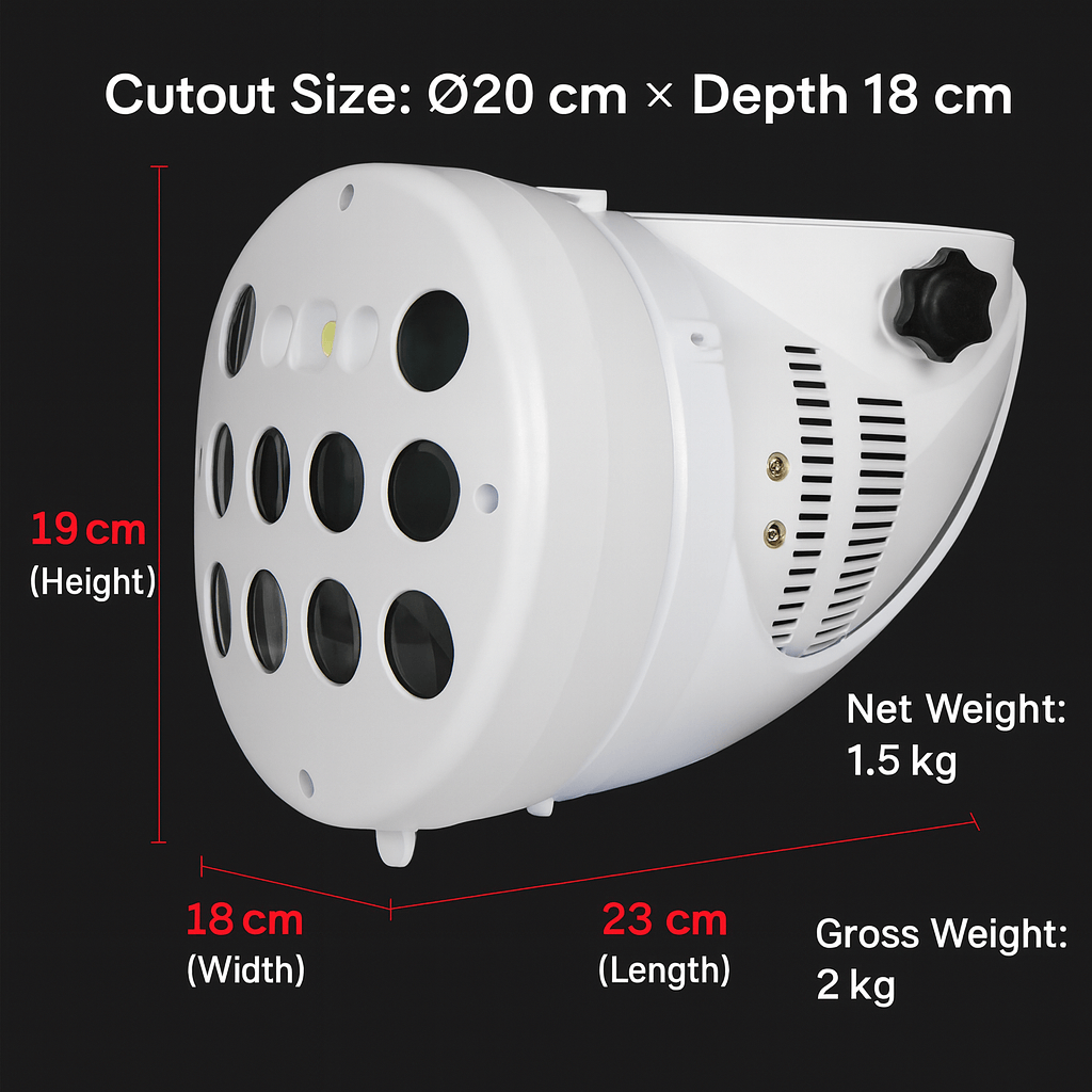 flush-mount party lights ceiling