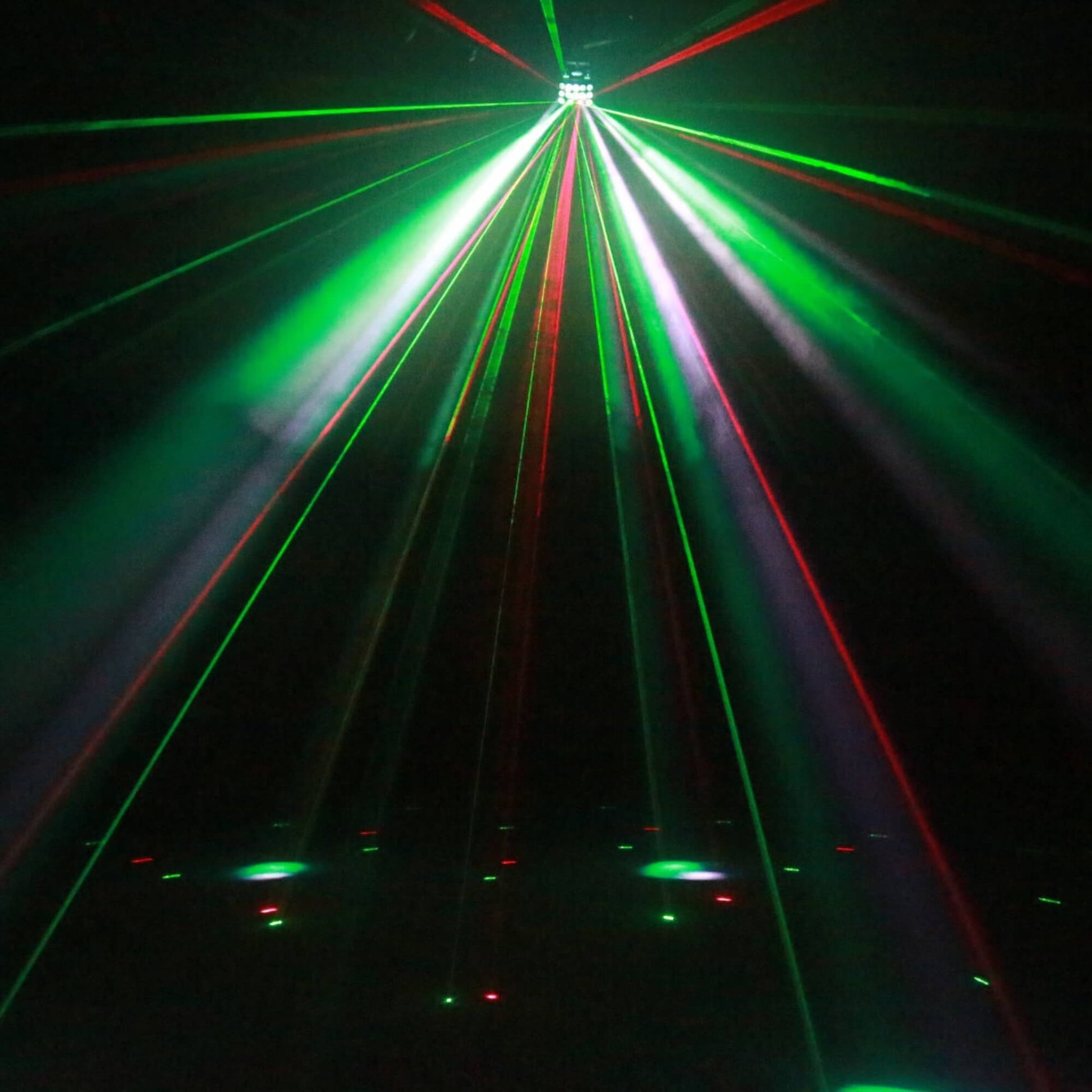 X9 disco lights for party with red and green lasers