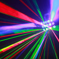 X9 RGBW butterfly beams for dance floor lighting