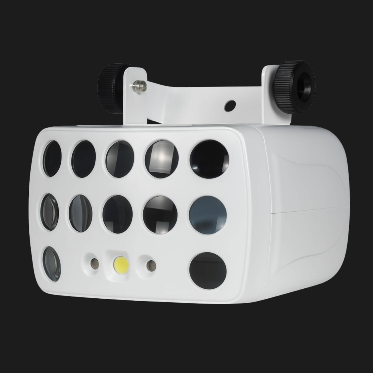 X9 dot matrix effect close-up