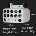 X9 20W white LED strobe burst
