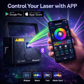 Z2 lights 8W laser full color laser light