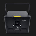 Laser light projector for wedding entrance with fog effect