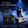 Full color wedding laser light with DMX and ILDA control